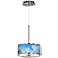 Ultrablue Giclee Glow 10 1/4" Wide Pendant Light