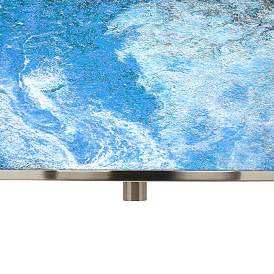 Image2 of Ultrablue Giclee Glow 16" Wide Pendant Light more views