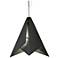 UltraLights Akira 22" Wide Dark Iron LED Retrofit Pendant Light