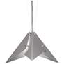 UltraLights Akira 24" Wide Satin Pewter LED Retrofit Pendant Light