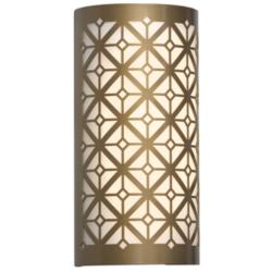 UltraLights Akut 11 3/4" High New Brass LED Retrofit Wall Sconce