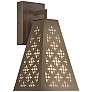 UltraLights Akut 15 1/2" High Bronze Triac LED Outdoor Wall Light