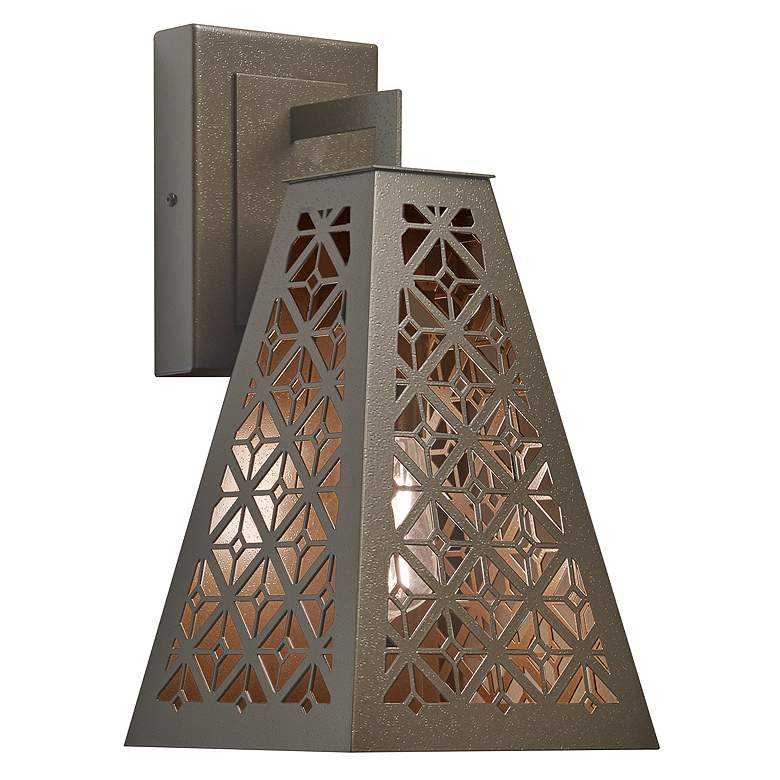 Image 1 UltraLights Akut 15 1/2" High Cast Bronze LED Retrofit Wall Sconce