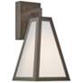 UltraLights Akut 15 1/2" High Smokey Brass LED Retrofit Wall Sconce