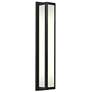 UltraLights Akut 26" High Black ADA 0-10V Dimming LED Wall Sconce