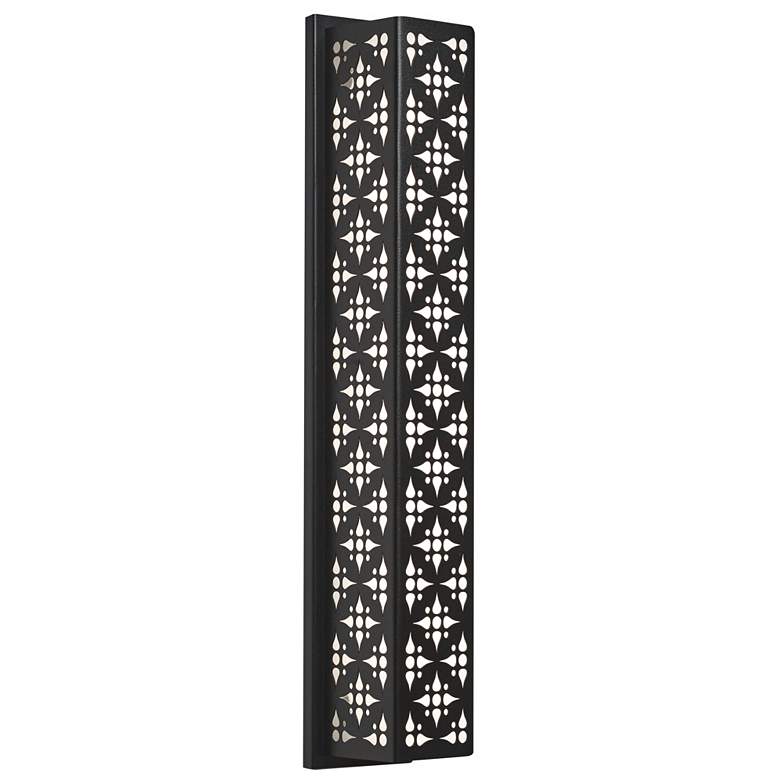 Image 1 UltraLights Akut 26" High Black ADA LED Retrofit Wall Sconce