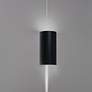 2_UltraLights Basics 11 3/4" High Black Pearl Outdoor Wall Light more views