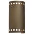 UltraLights Basics 11 3/4" High Smokey Brass Outdoor Wall Light