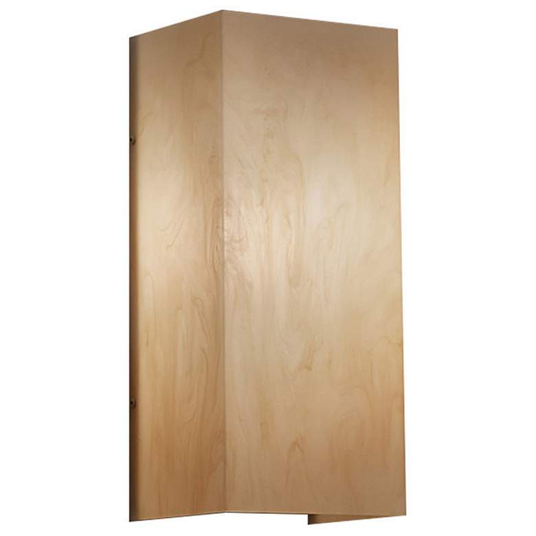 Image 1 UltraLights Basics 14" High Caramel Onyx Wall Sconce