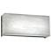 UltraLights Basics 6 1/4" High White Swirl LED Outdoor Wall Light