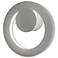 UltraLights Boks 14" High Satin Pewter ADA LED Wall Sconce