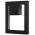 UltraLights Boks 18" High Black and Opal Acrylic ADA 0-10V LED Sconce