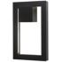 UltraLights Boks 22" High Black and Opal Acrylic ADA 0-10V LED Sconce