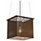UltraLights Clarus 12" Wide Bronze Age Mini Pendant