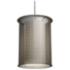 UltraLights Clarus 12"W Black and Opal Acrylic 0-10V LED Mini Pendant