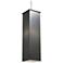 UltraLights Clarus 8" Wide Chrome Triac LED Rectangular Mini Pendant