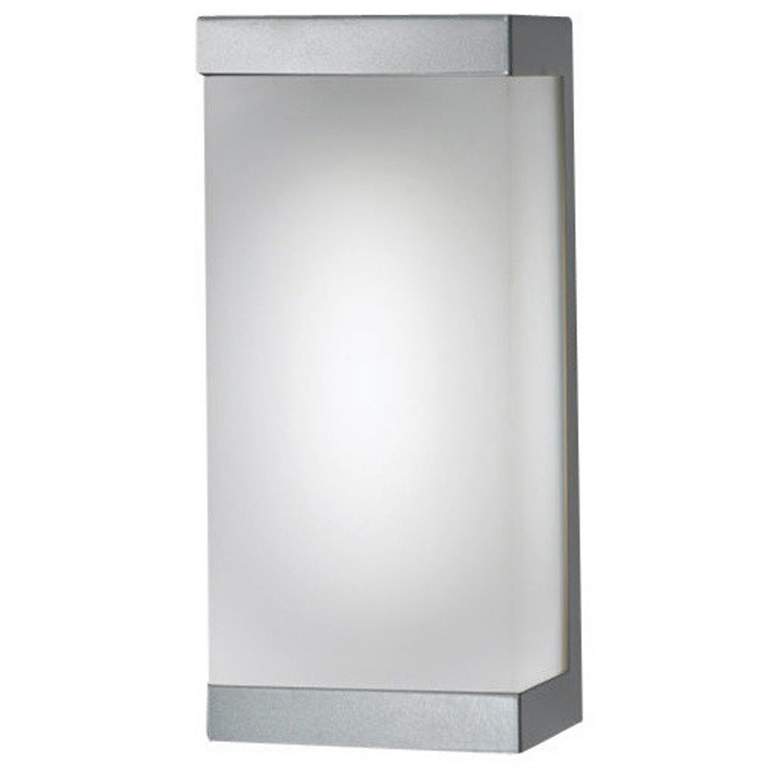 Image 1 UltraLights Classics 11 3/4" High Satin Pewter LED Outdoor Wall Light