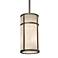 UltraLights Classics 12" Wide Smoky Brass LED Retrofit Pendant Light