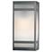 UltraLights Classics 13 3/4" High Pewter 0-10V LED Outdoor Wall Light