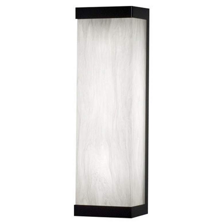 Image 1 UltraLights Classics 17 3/4" High Black 0-10V LED Outdoor Wall Light