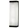 UltraLights Classics 17 3/4"H Black and White Swirl ADA Wall Sconce