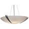 UltraLights Compass 24" Wide Smoked Silver TRIAC LED Pendant Light