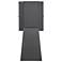 UltraLights Cylo 12" High Dark Iron LED Outdoor Wall Light