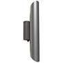 UltraLights Cylo 19 1/2" High Pewter and Opal ADA LED Retrofit Sconce