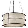 UltraLights Ellipse 24"W Bronze Age Caramel 0-10V LED Pendant Light