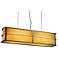 UltraLights Ellipse 47" Wide Medieval Bronze 0-10V LED Pendant Light