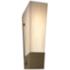 UltraLights Eo 18"H New Brass and Faux Alabaster ADA 0-10V LED Sconce