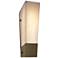 UltraLights Eo 18"H New Brass and Faux Alabaster ADA Triac LED Sconce