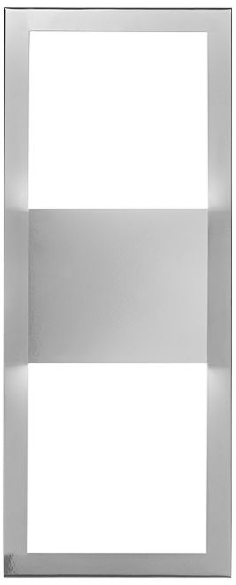 Image 2 UltraLights Eo 23"H Chrome and Opal ADA Triac LED Wall Sconce Made to Order