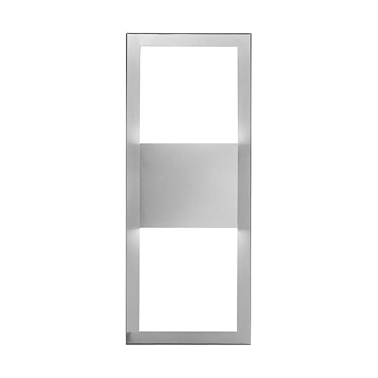 Image 2 UltraLights Eo 23 inch Chrome and Opal Acrylic ADA LED Wall Sconce