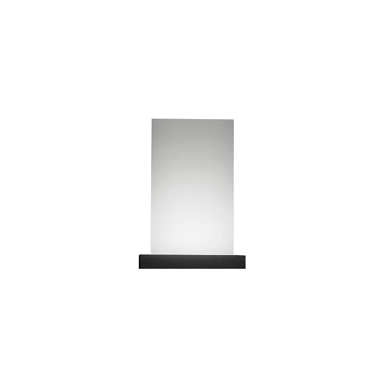 Image 4 UltraLights Eo 23"H Smoked Silver and Lumenice ADA 0-10V LED Sconce more views