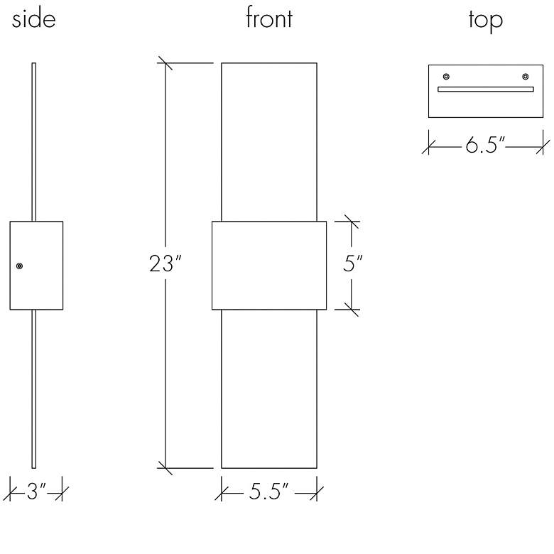 Image 6 UltraLights Eo 23"H Smoked Silver and Lumenice ADA 0-10V LED Sconce more views