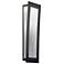 UltraLights Eo 24" High Dark Iron and White Swirl ADA 0-10V LED Sconce