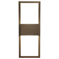 UltraLights Eo 30"H New Brass and Opal Acrylic ADA 0-10V LED Sconce