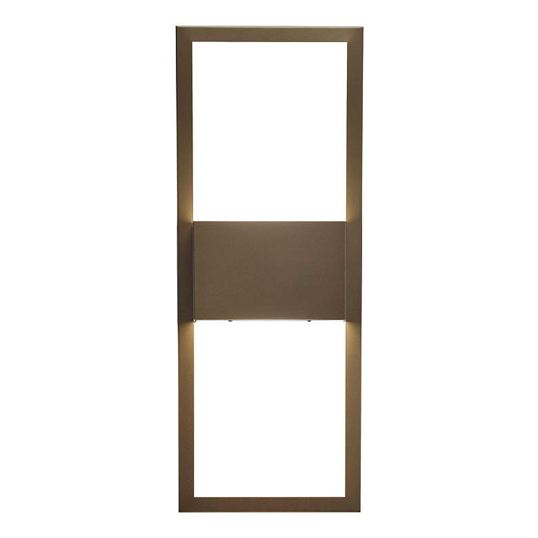 Image 1 UltraLights Eo 30"H New Brass and Opal Acrylic ADA Triac LED Sconce