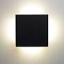 2_UltraLights Fortis 11" High Black LED Outdoor Wall Light more views