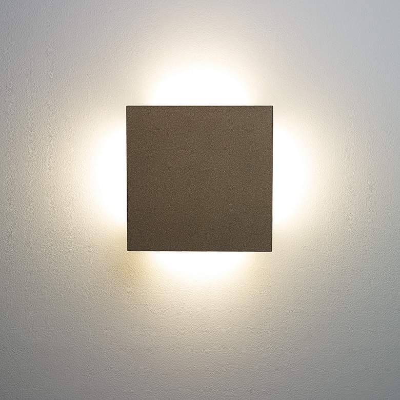 Image 2 UltraLights Fortis 11" High Cast Bronze ADA LED Wall Sconce more views
