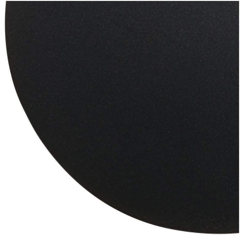 Image 2 UltraLights Fortis 12" High Black LED ADA Wall Sconce more views