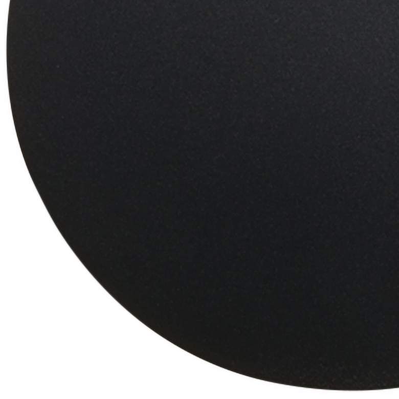 Image 2 UltraLights Fortis 12" High Black LED Outdoor Wall Light more views