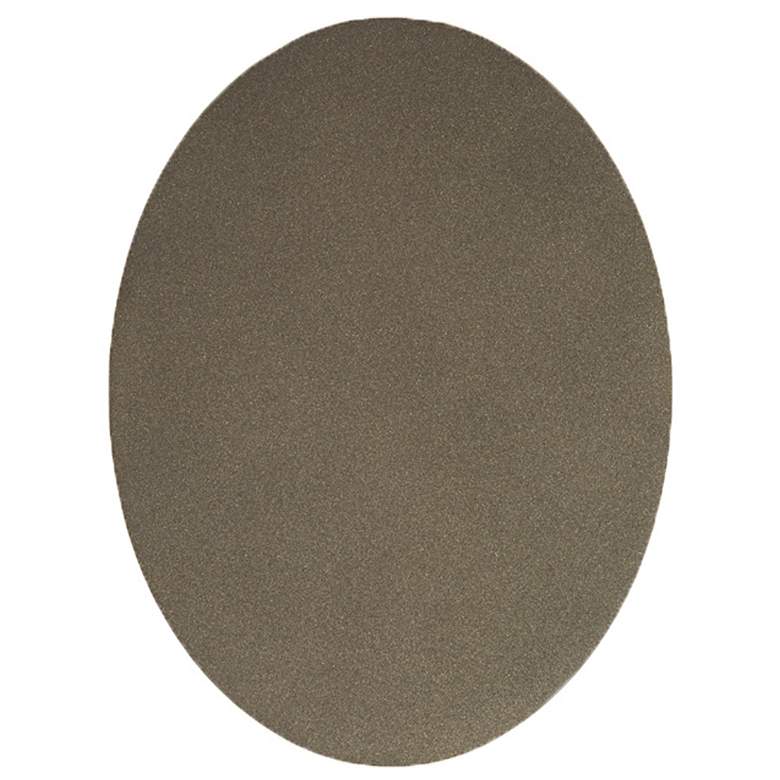 Image 1 UltraLights Fortis 16"H Satin Pewter and Opal LED Outdoor Wall Light