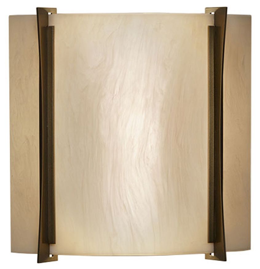UltraLights Genesis 14" Bronze Onyx LED Outdoor Wall Light Made to Ord