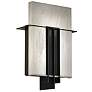UltraLights Genesis 14" High Black Pearl ADA Triac LED Wall Sconce