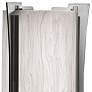 2_UltraLights Genesis 14" High Satin Pewter LED Outdoor Wall Light more views