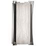 UltraLights Genesis 14" High Satin Pewter LED Outdoor Wall Light