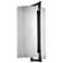 UltraLights Genesis 14"H Black and White Swirl ADA 0-10V LED Sconce