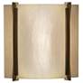 UltraLights Genesis 14"H Medieval Bronze and Caramel Onyx ADA Sconce